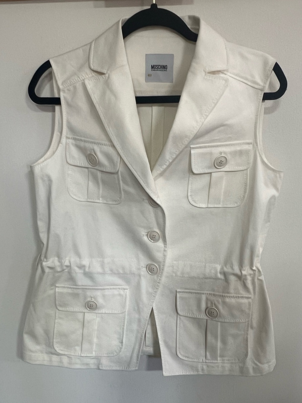 Moschino Cheap and Chic Utility Vest
